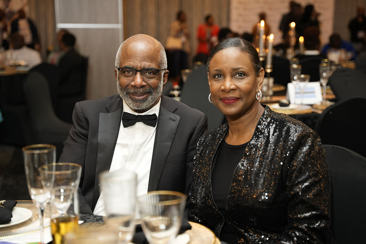 President Larry Robinson and First Lady Sharon Robinson
