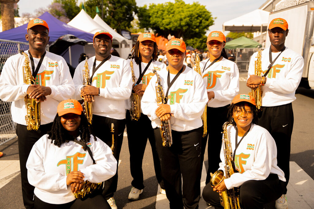 FAMU's Marching 100, Concert Choir perform at NFL's opening night
