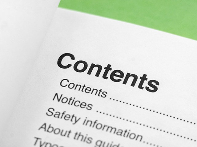 Lee Hall User Memo user guide paper wirth table of contents