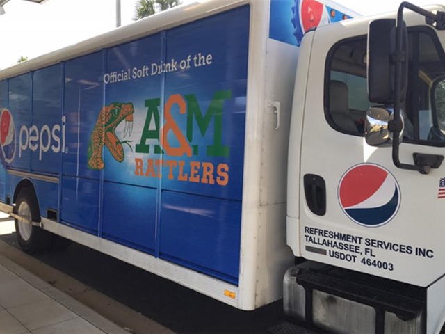 FAMU Pepsi Truck