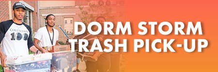 Dorm Storm Trash Pick Up